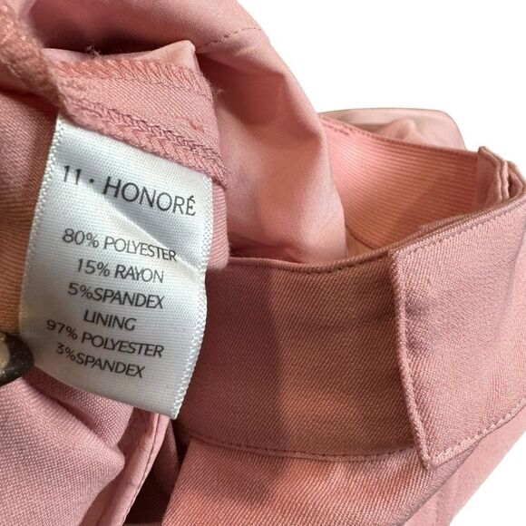 Revolve 11 Honore Chloe Straight Leg pants in Soft Pink Plus NWOT - Picture 7 of 10